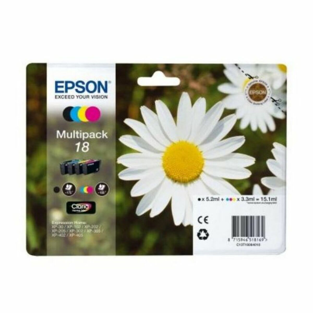 Originalna katruša s tintom Epson 44574302 Crna